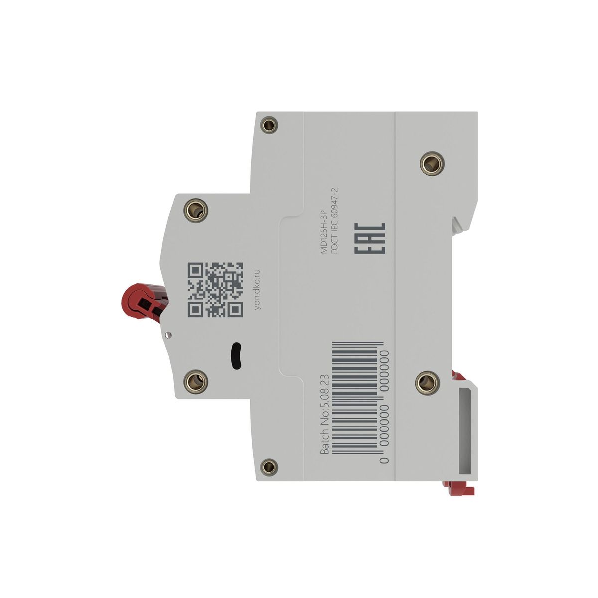 Выключатель автоматический  MD125H-3PC63