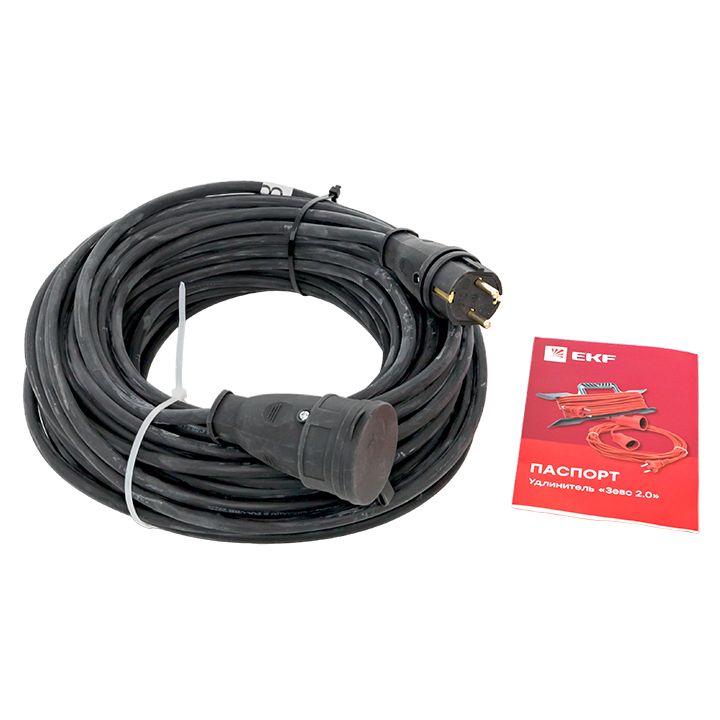 Удлинитель силовой  USB02-16-325-1-50-IP44