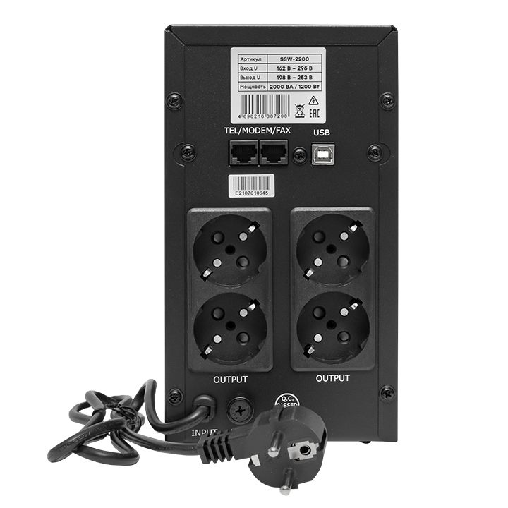 Источник бесперебойного питания  SSW-2200