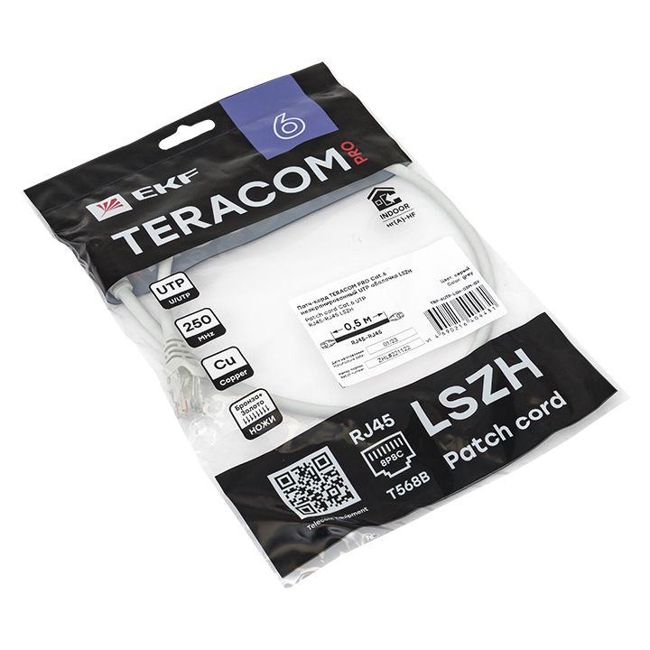 Патч-корд  TRP-6UTP-LSH-05M-GY
