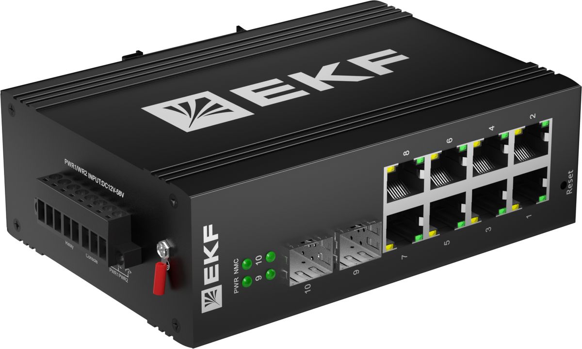 Коммутатор промышленный  TSX-ML2-2GH/SFP-8GT