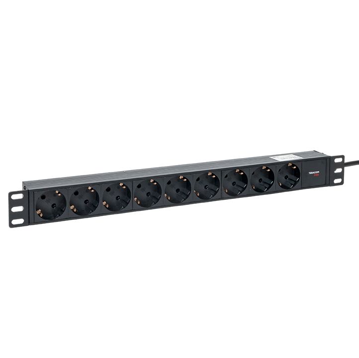 Блок силовых розеток  TRP-HPD-PL-10A-9SH-2MC14