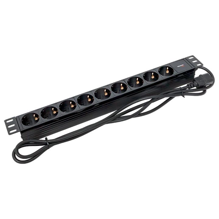Блок силовых розеток  TRP-HPD-PL-10A-9SH-2MC14