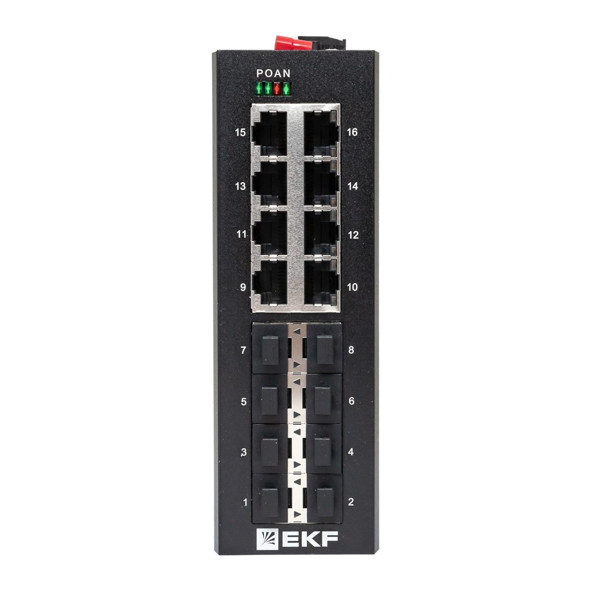 Коммутатор промышленный  TSX-U-8GX/SFP-8GT