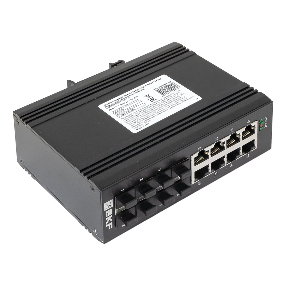 Коммутатор промышленный  TSX-U-8GX/SFP-8GT