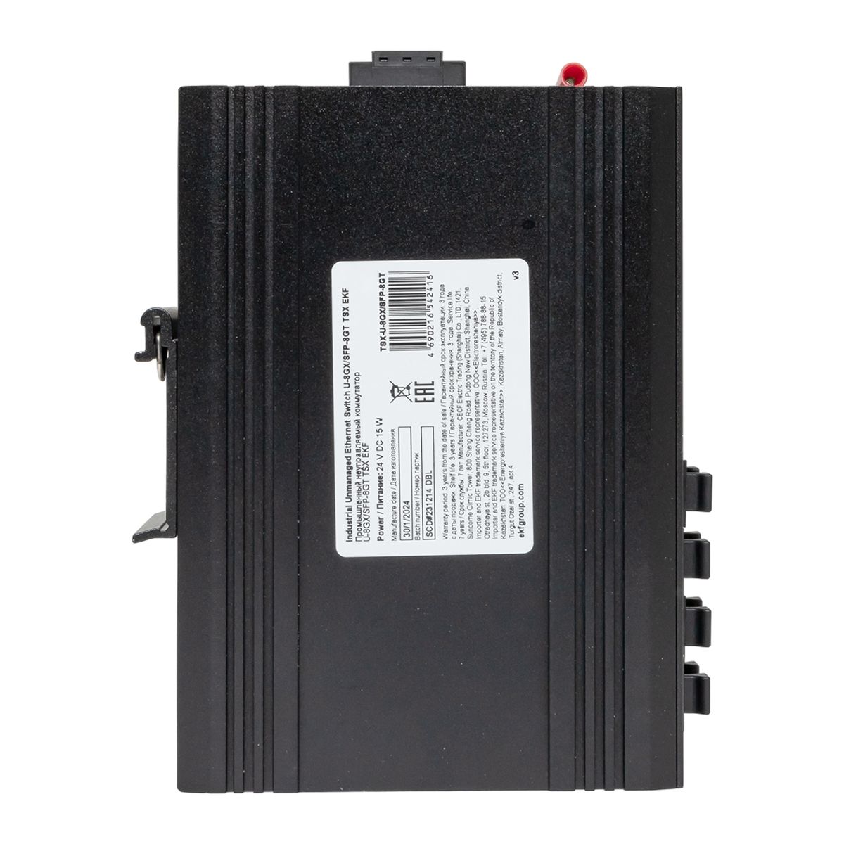 Коммутатор промышленный TSX-U-8GX/SFP-8GT
