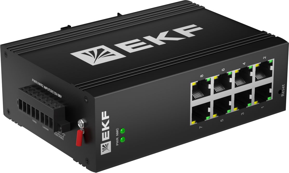 Коммутатор промышленный  TSX-ML2-8GTP