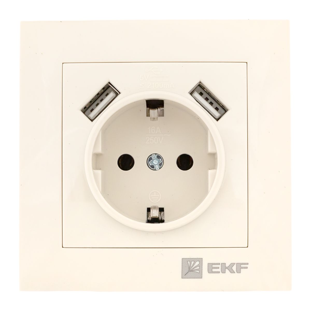 Розетка силовая  EWR16-028-20-2USB