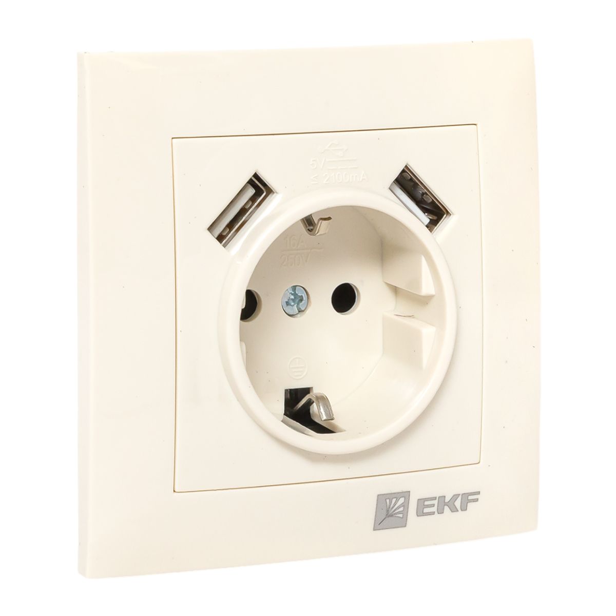 Розетка силовая  EWR16-028-20-2USB
