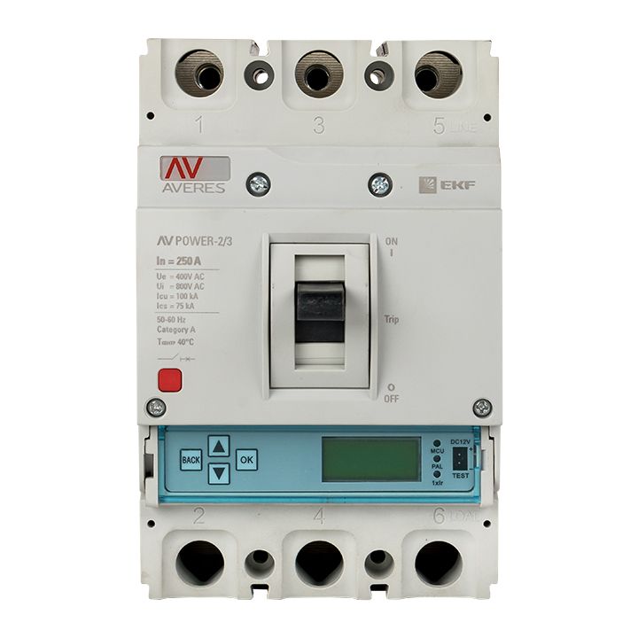 Выключатель автоматический  mccb-23-250H-6.0-av