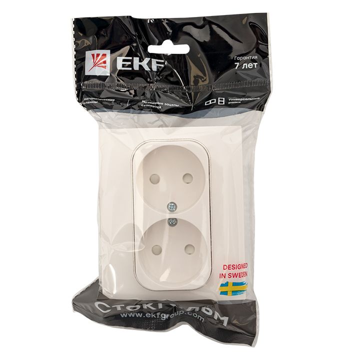 Розетка силовая  EXR10-102-10