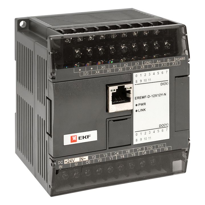 Модуль ввода-вывода EREMF 12/12 N PRO-Logic EKF EREMF-D-12X12Y-N
