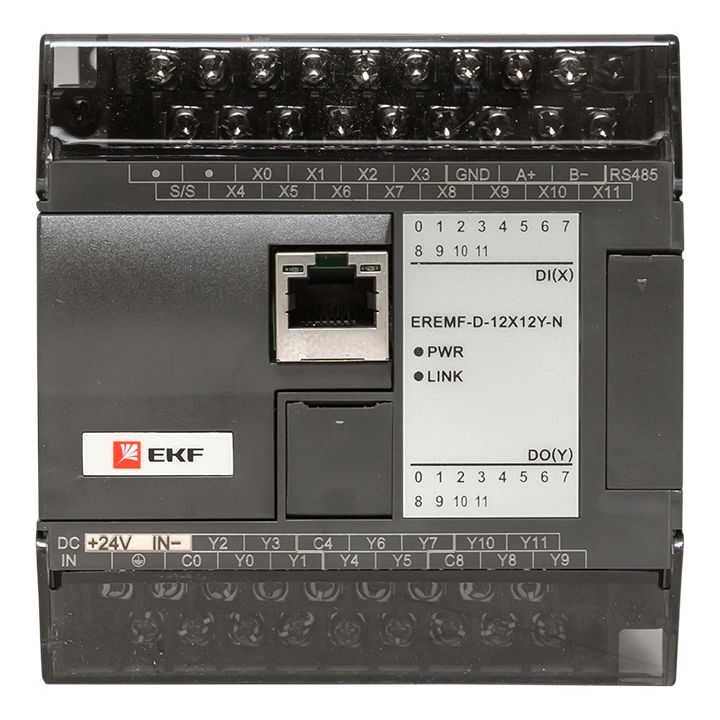 Модуль ввода-вывода EREMF 12/12 N PRO-Logic EKF EREMF-D-12X12Y-N