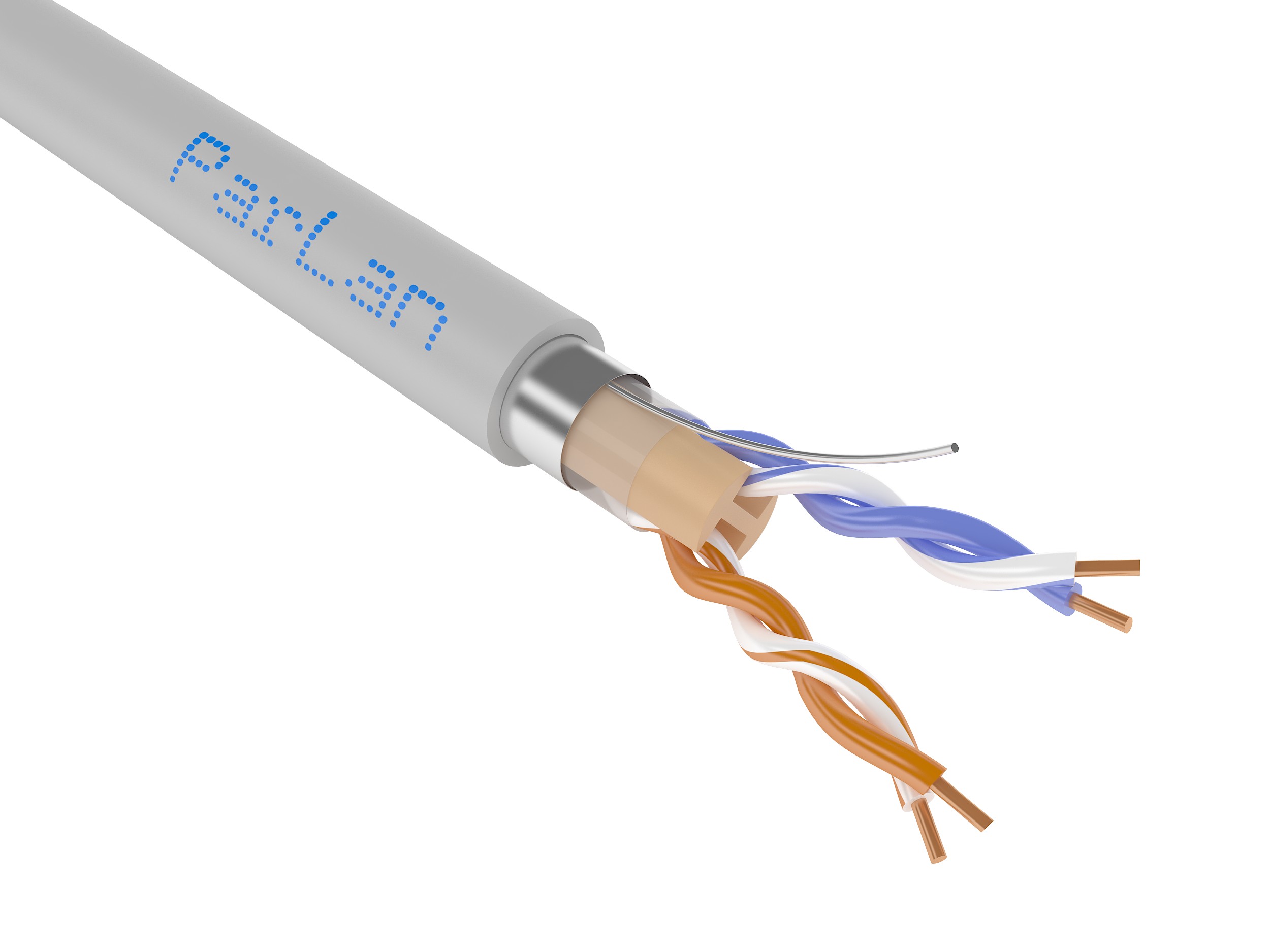 Паритет ParLan F/UTP Cat5e PVCLS нг(А)-FRLS 2х2х0.52 110700 кабель ...